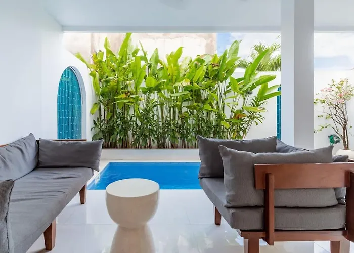 Ferienhaus Modern 3br With Pool And Rooftop Lounge Canggu